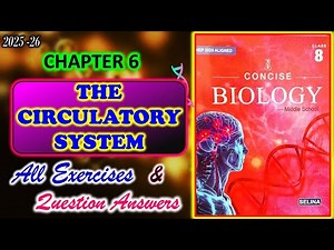 The Circulatory System | Class 8 Biology Chapter 6 | All Answers | 2025-26