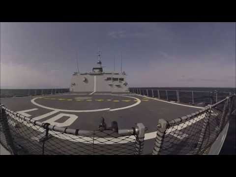 [VIDÉO 360°] Embarquer sur la FREMM Aquitaine !