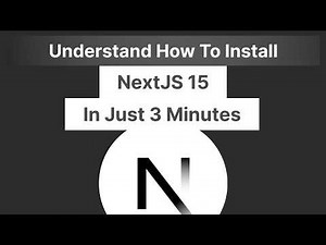 How To Install NextJS 15 | next js 15 tutorial