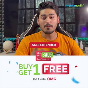 262K views · 295 reactions | BREAKING NEWS: The OMG Sale Just Got Extended! What are you waiting for? Buy 1 Get 1 FREE Now. Code: OMG | Mamaearth | Facebook