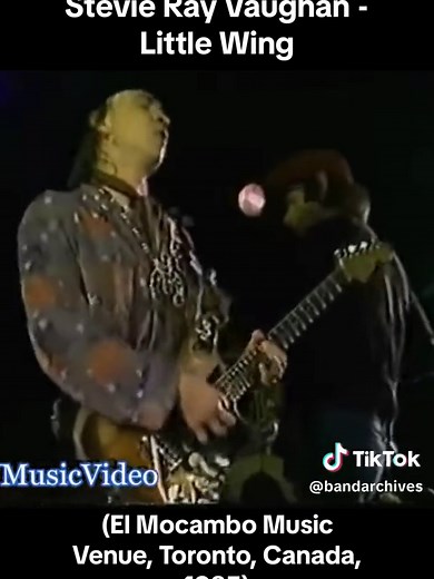 Stevie Ray Vaughan - Little Wing (Live at El Mocambo Music Venue, Toronto, Canada, 1983) #stevierayvaughan #littlewing #jimihendrix