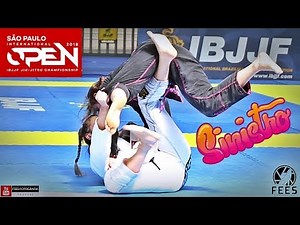 Jiu-Jitsu - MARIA ELISA - FAIXA BRANCA - FEMININO - SÃO PAULO OPEN.