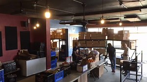 Check out this 21 second time-lapse of 6 hours of building approx. 330 food boxes for today's deliveries. | Gather Church
