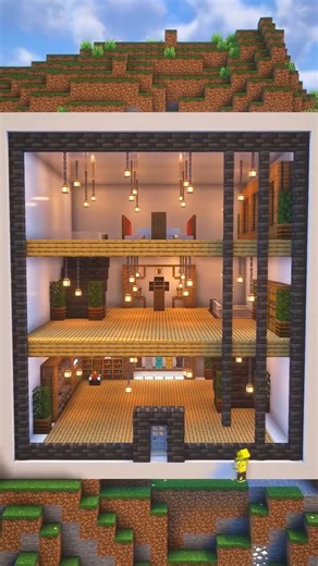 77K views · 1.4K reactions | Minecraft Full Building Tutorail for beginners #minecraft | Traveler シ | Facebook