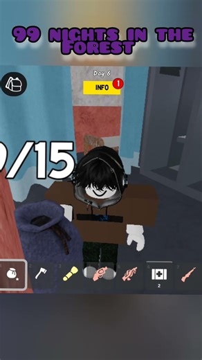 99 nights in the Forest #roblox #99nights #99nightintheforest #deadrails #game #survival #gaming