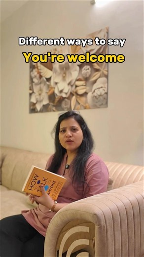 8 Better Ways to Say “You’re Welcome” in English #shorts