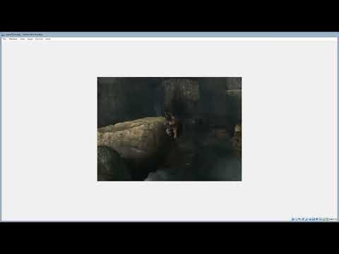 ReactOS running Tomb Raider Legend Demo