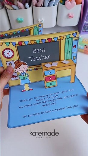 DIY Teacher Card