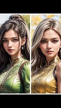 [4K AI ART] Creating Characters Part 134 using AI | SketchZa #aiart #AIArtlookbook #ailookbook