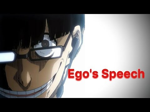 Jinpachi Ego's Speech | Blue Lock
