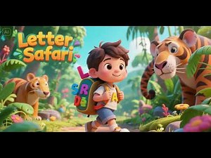 🐘 Letter Safari | Learning Journey | ABC Adventure Song for Kids | Nursery Rhymes