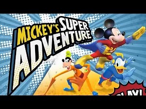 Mickey Mouse Clubhouse Mickey's Super Adventure - Superhero Mickey (Game for Kids)