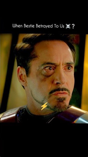 When Steve Rogers Betrayed To Tony Stark ☠️❔