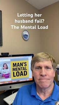 Let your husband fail? #mentalload #shorts