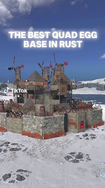 Best 4-Man Base Design in Rust: Tips and Tricks
