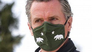 Why is Gavin Newsom campaigning in Mississippi?