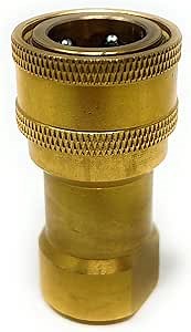 Amazon.com : QDD LP Natural Gas Quick Connect/Disconnector SOLID BRASS PSIG Pressure 100 000 BTU Hour Capacity 1/2" Nominal Size (ID: 3/4"Ø) : Patio, Lawn & Garden