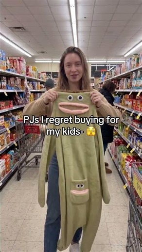 Pjs I regret buying for my kids- 😳 #pjs #silly #onesie