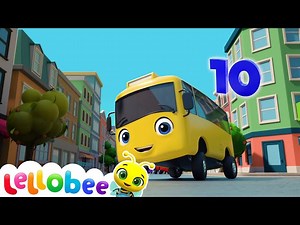 10 Little Buses | BRAND NEW! | Baby Songs | Nursery Rhymes | Little Baby Bum | Bus Songs For Kids - Videos For Kids