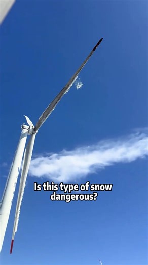 Is this type of snow dangerous?#science #popular #usa #snow | snow