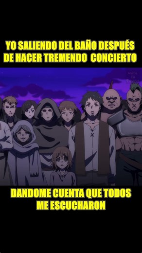 YO SALIENDO DEL BAÑO DESPUÉS DE TREMENDO CONCIERTO #easygoingterritorydefense #anime #animeedit