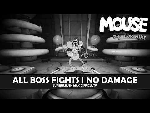 MOUSE P.I. For Hire - All Boss Fights: No Damage (Max Difficulty Supersleuth) & Ending