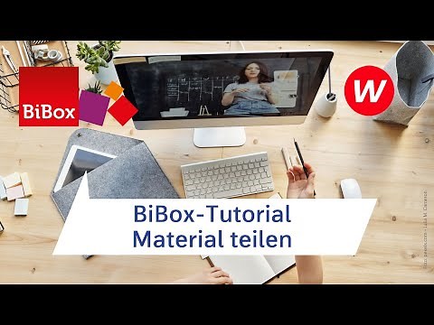 Tutorial: In der BiBox Materialien teilen mit Schülerinnen und Schülern