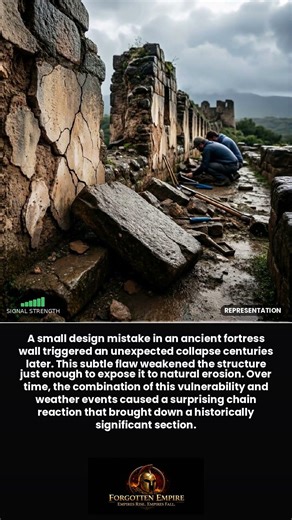 When a Tiny Architectural Flaw Toppled an Ancient Fortress Wall