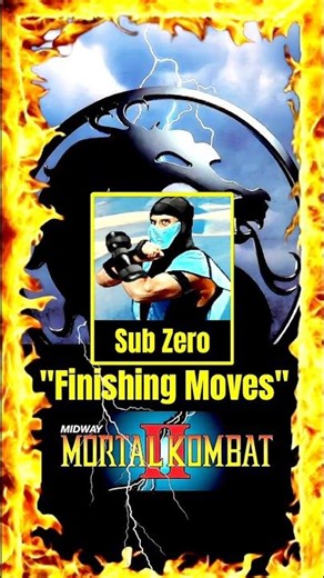 #shorts all sub zero finishing moves on mk2