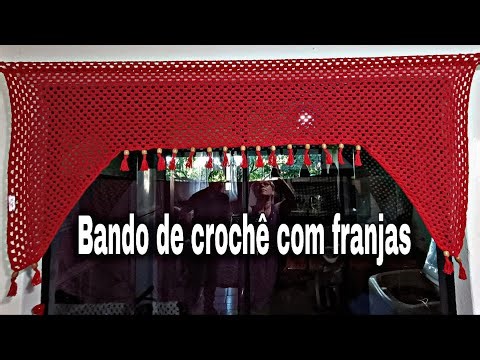 Beautiful and Easy Crochet Curtain Valance | Ideal for Beginners