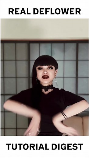 3 step for deflower 🖤#ayasato #ayasatostyle #ayasatodance | aya and bambi