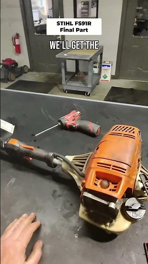 STIHL FS91R Weed Trimmer Stuck Up | Drive Shaft Not Spinning Final Part