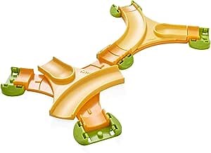 HABA Kullerbu Swing Switch Rails - Two Curved Switch Tracks for Kullerbu Balls and Vehicles
