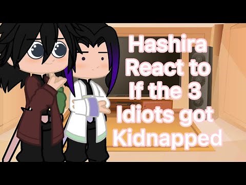 Hashiras react to if the 3 idiots got kidnapped by micheal Jackson