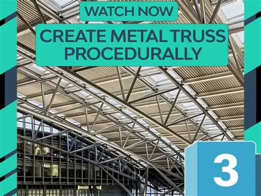 1_How to model Procedural Truss