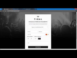 Metodo Tidal 1 Mês Hi Fi - Tutorial Contas