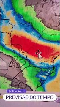 14/05/2026 PR, SP e MS com chuva forte. Novo ar polar a caminho #chuva #frio #vento #elniño
