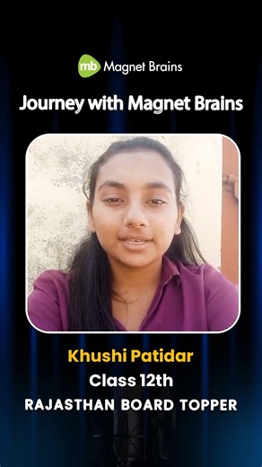 Rajasthan Board Topper 🎉 | Journey with Magnet Brains | Success Story