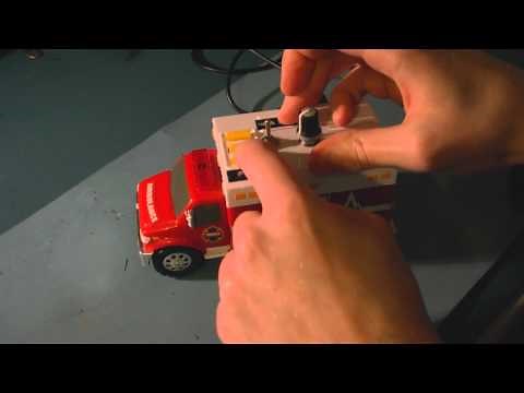 Circuit Bent Tonka Toughest Minis Ambulance by freeform delusion