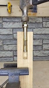 2.4K views · 12 reactions | How does the anchor bolt mechanism work? #wood #woodwork #explore #latestvideo #trending #lifehack #woodworking #latesthack #5minutecrafts #reel #toolshack #lifehacktutorial #lifehacks #trendingnow #drilling #drillmachine | Tools Hack | Facebook