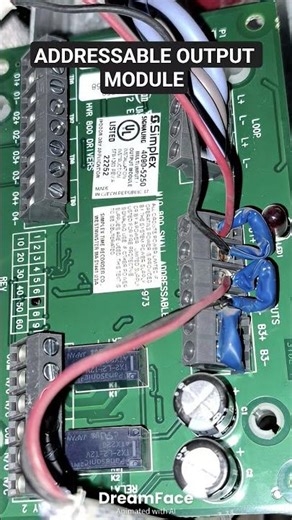 🔥✅Simplex4080-5250 is an addressable output module✅⏩ Its used in fire 🔥alarm⏪ #simplex #fire #test