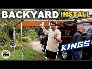 Install Kings 2.5X2.5 awning FT. DAD