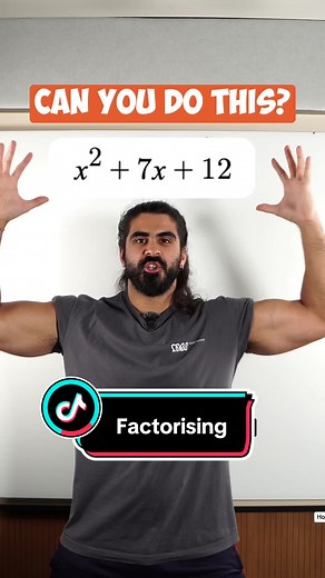 Do You Remember How To Factorise This?👀✨ #factorisation #factorising #algebra #expandingbrackets #mathssimplified #mathematics #neildoesmaths #myedspace