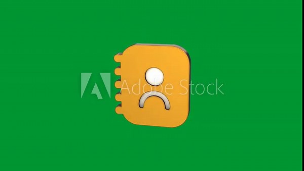 Animated Address Book Icon: Add a Professional Touch to Your Videos