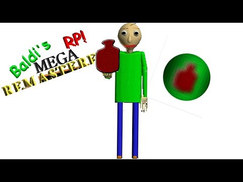 how to get Baldi vase Baldi mega RP remastered ( DELETED BADGE)