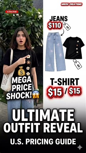Pure Look vs Price: How much does this outfit cost? 🤑 #shorts #ytshorts #fashion #koreanstyle #trend