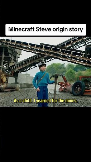 Minecraft Steve’s origin story in the movie! #minecraft #steve #lore #minecraftmovie #jackblack