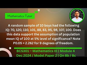 t test | Hypothesis testing | Part 2