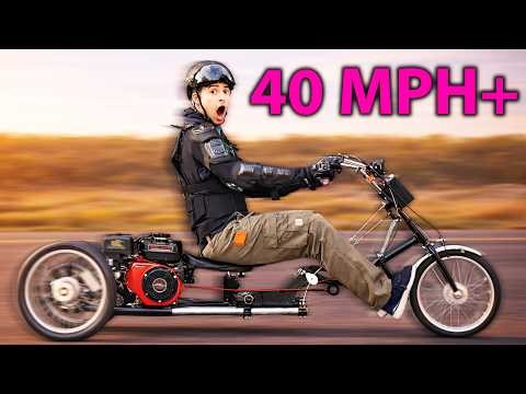 Motorizing a 40 MPH Granny Trike