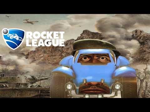 1v1ing MustyCow and Pulse Evample in Rocket League